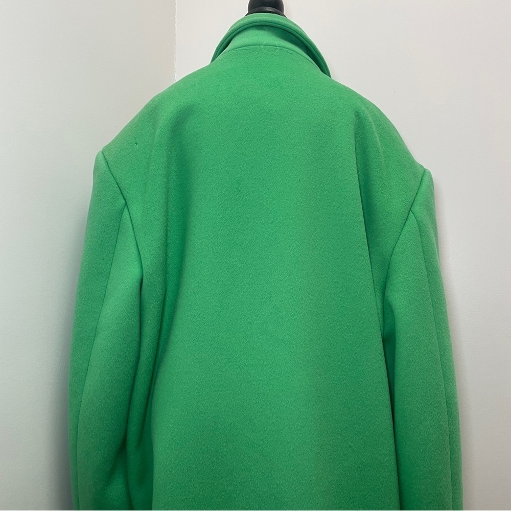 Blanca- The Adeline Coat Green Size Large Oversized Wool Winter Staple Fashion - Picture 12 of 15